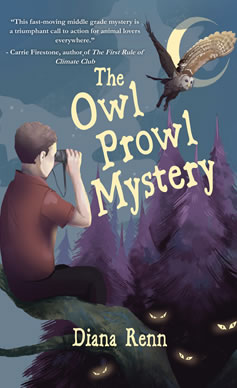 The Owl Prowl Mystery by middle grade author Diana Renn