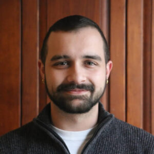 Hayden Robinson, sound designer for the Rambling Roads Mysteries